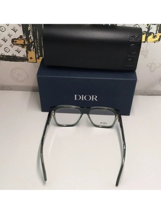 New Authentic Dior Square/Rectangle Green  CD DIAMONDO S61 main image 9